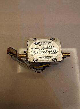 （设备配件）原厂Filtronic FD3039