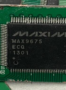 [德峰]MAX9675ECQ.  拆机带板，需要联系