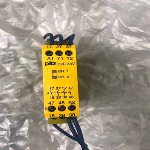 安全继电器PZE X4V 3/24VDC 4n/o fix需