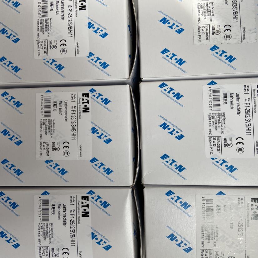 金钟负荷开关EATON P1-25/I2/SVB/HI11实拍