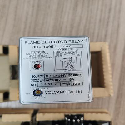 RDV-1005-200火焰继电器，电压200V，VOL