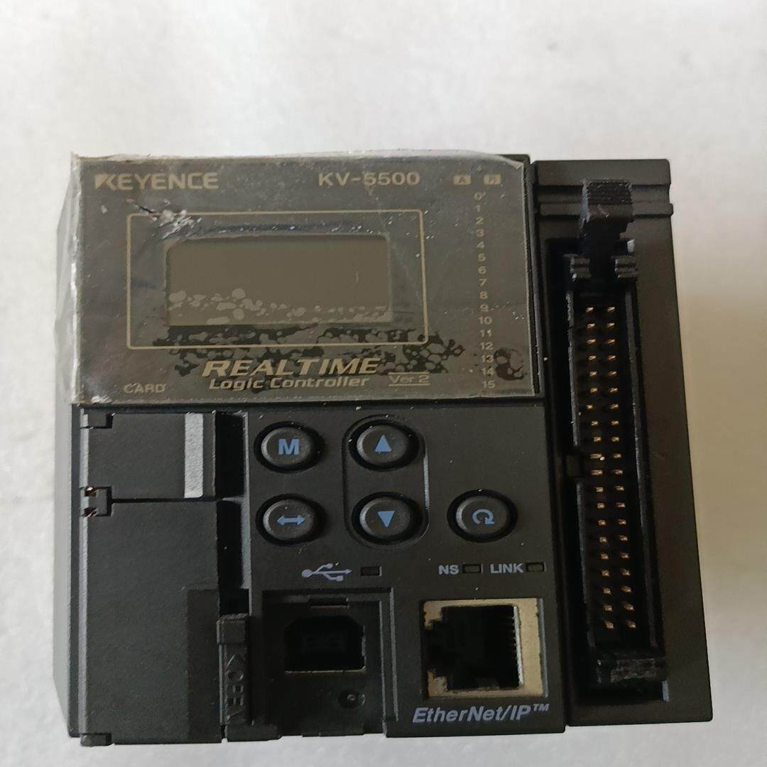 （设备配件）基恩士KV-5500CPU一台，有一个卡扣断个