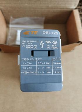 原装TE配电型接线端子 DBL125
