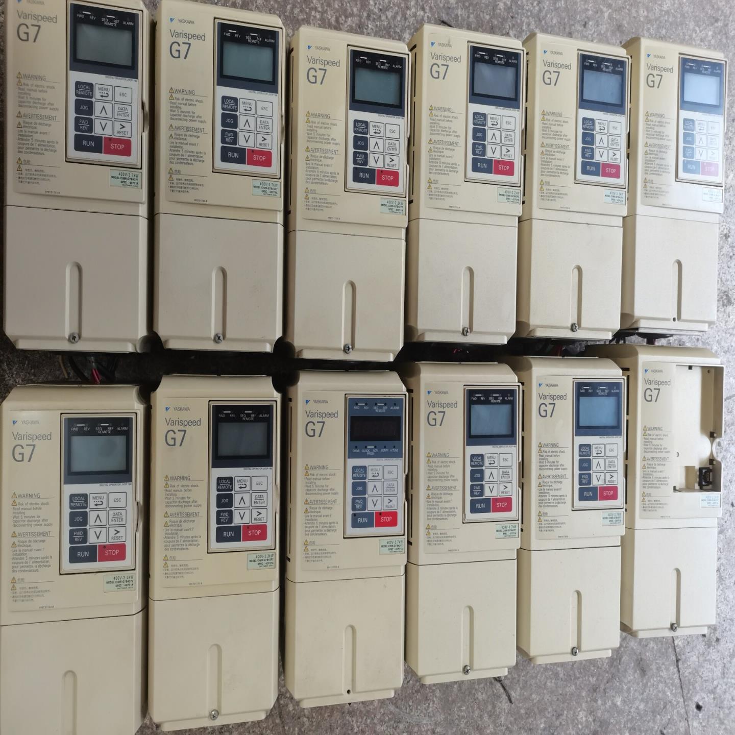 安川G7B42P2KW/G7B43P7KW变频器成色如图功能