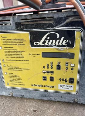 林德原装24V充电机E24V充电器30AP，保原装正品，功能