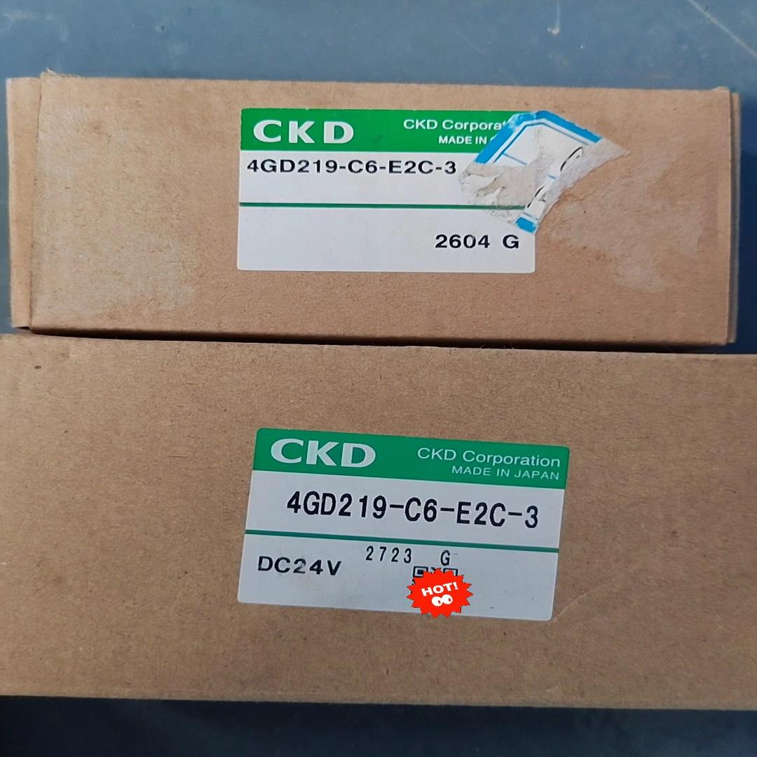 CKDCKD电磁阀4GD219-C6-E2C-3全新