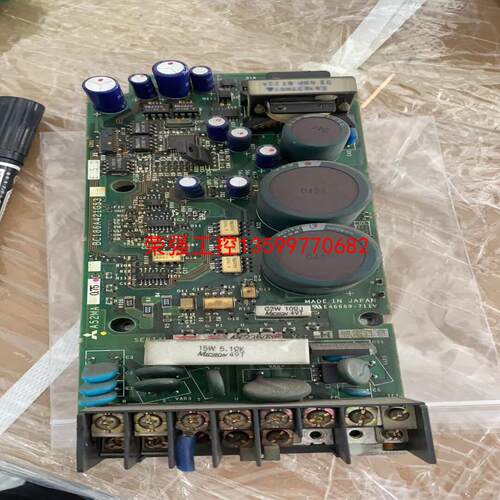 【荣强工控】A52MA0.75 二手三菱变频器驱动板 BC186A421