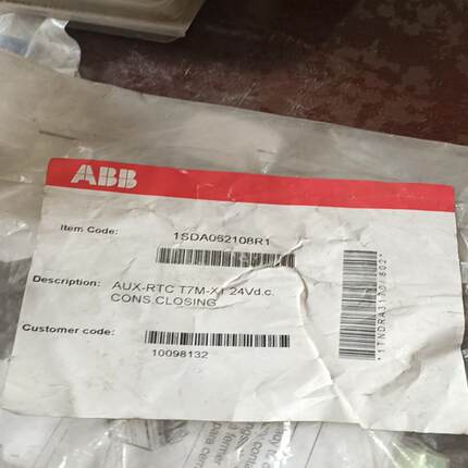 abb 1sda062108r1 附件一个 全新原装的  看