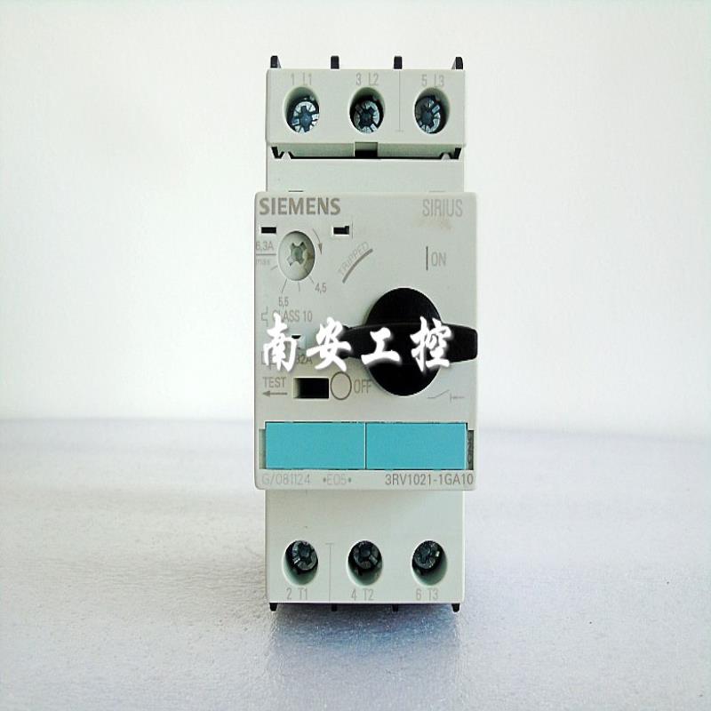 电机马达保护器 3RV1021-1GA10 4.5-6.3A 塑料外壳式断路器议价