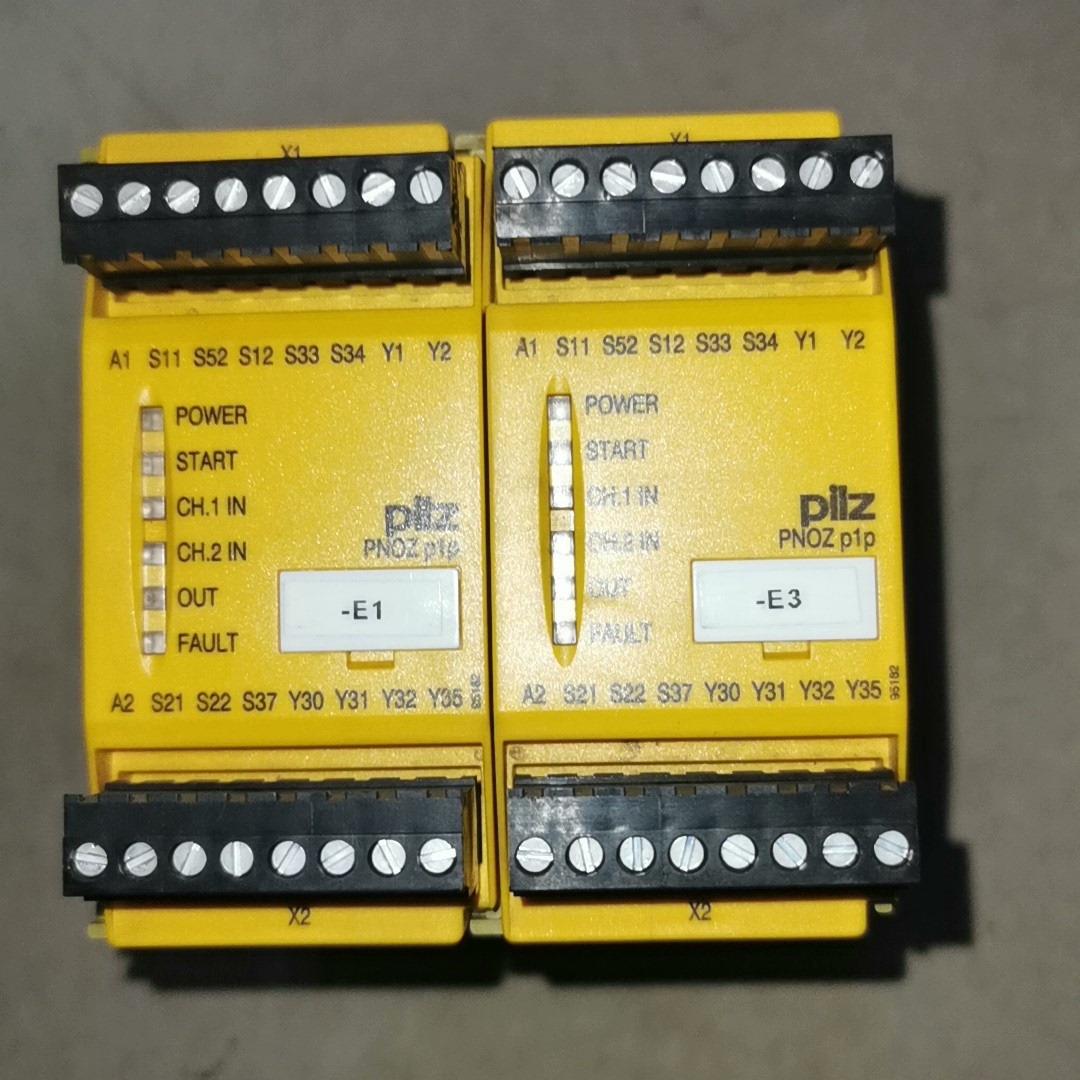 PILZ PNOZ p1P 24VDC安全继电器773300