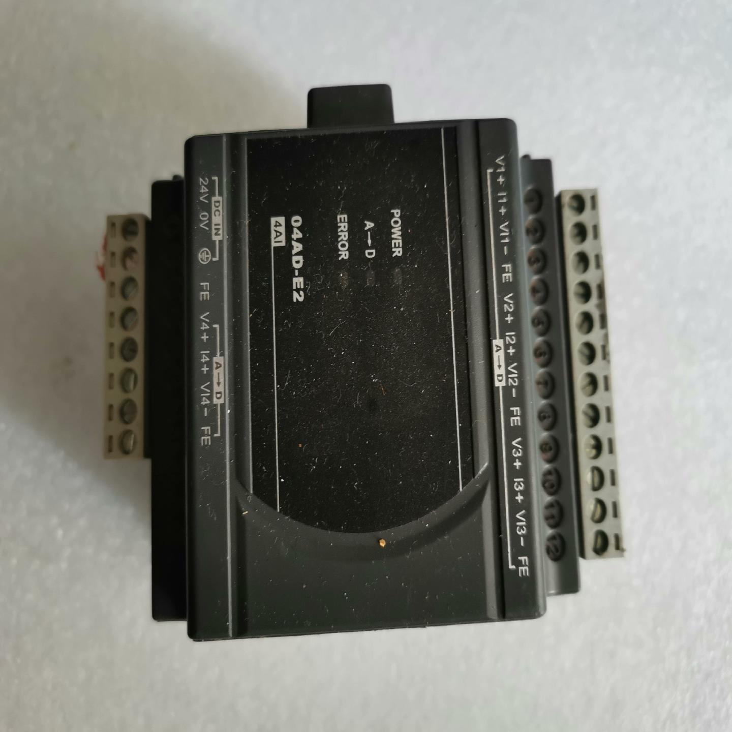 （设备配件）台达模块，DVP04AD-H2 功能完好，成色漂亮，