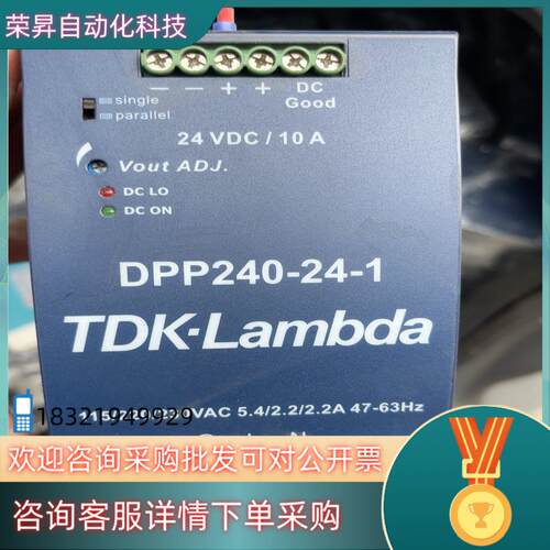 现货TDK电源DPP240-24-1