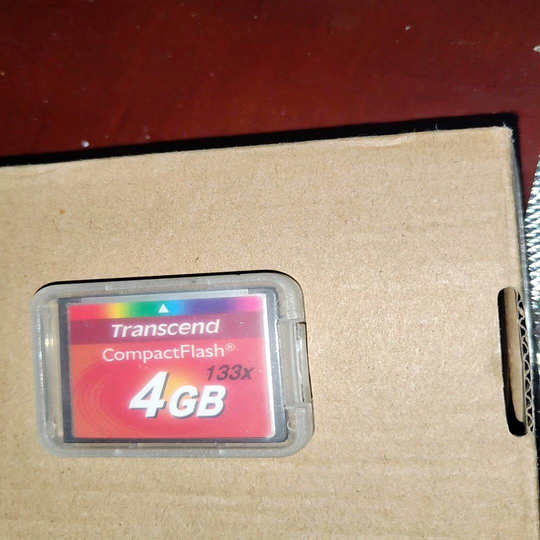 （设备配件）4G存储卡133X，Transcend CompactFla