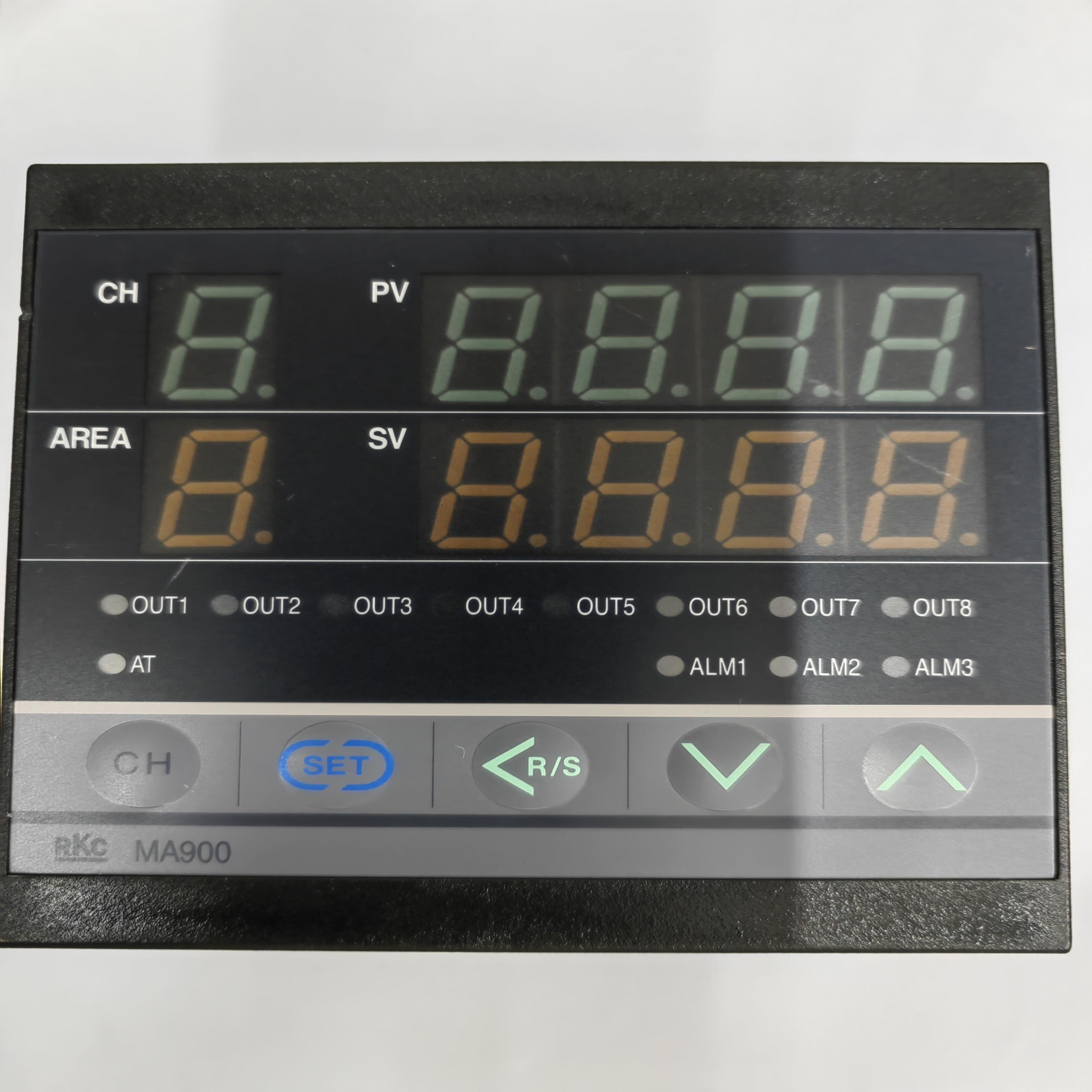 理化RKC MA900多段温控器MA901 8FK02-MM-3*HHH-NN/N/Y九成新