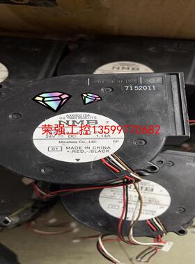 【荣强工控】9733 NMB涡轮鼓风机24V 1.14A 4线双滚珠，有