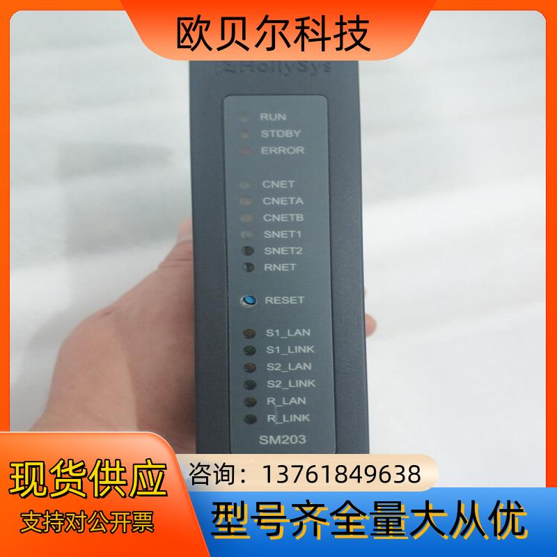 和利时模块 SM203 主控模块 V524 525 1.1.