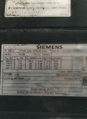 【工控自动化】1PH8226-1DB00-1BA1 裸机 上过机 没怎议价