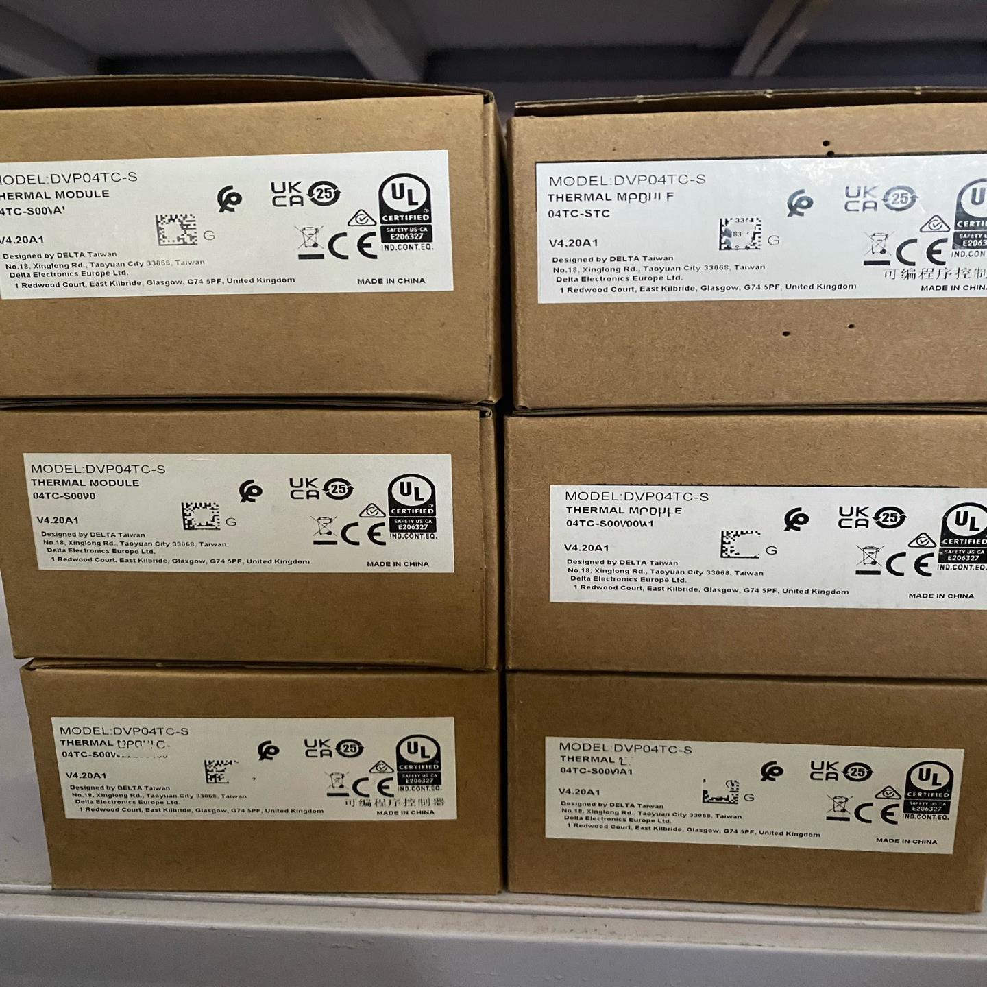 Delta/台达模块：DVP04TC-S，(崽崽配件）