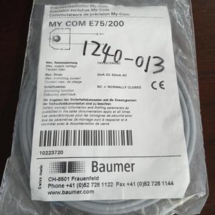200 E75 堡盟传感器MY COM