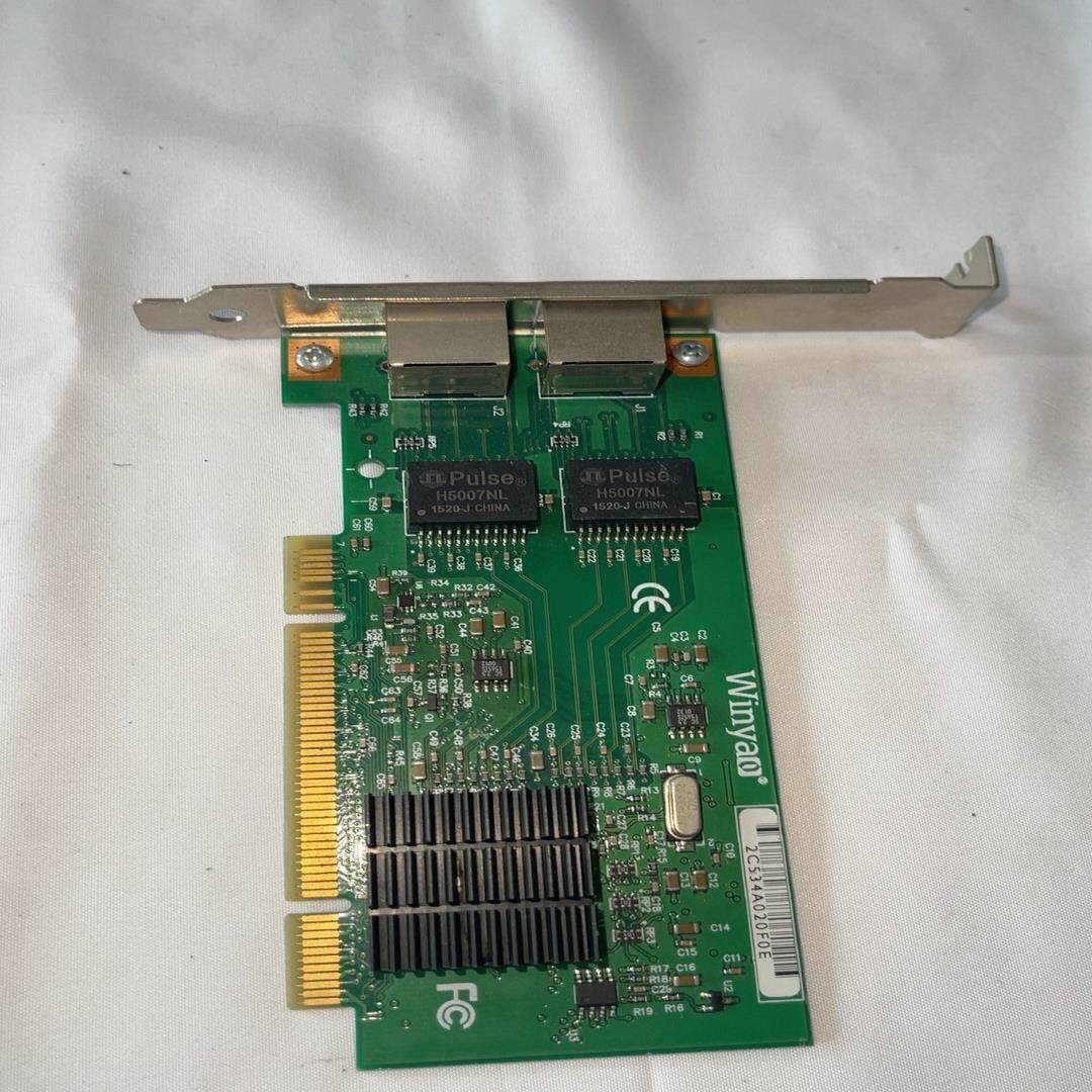 Winyao WY546T2 PCI双口千兆网卡