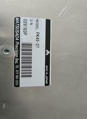 （设备配件）MATSUSADA，，27成色-如 功能PK45正常直流电源