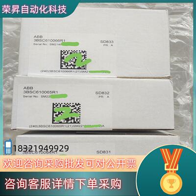 现货ABB电源模块型号SD831,SD832,SD833,全新