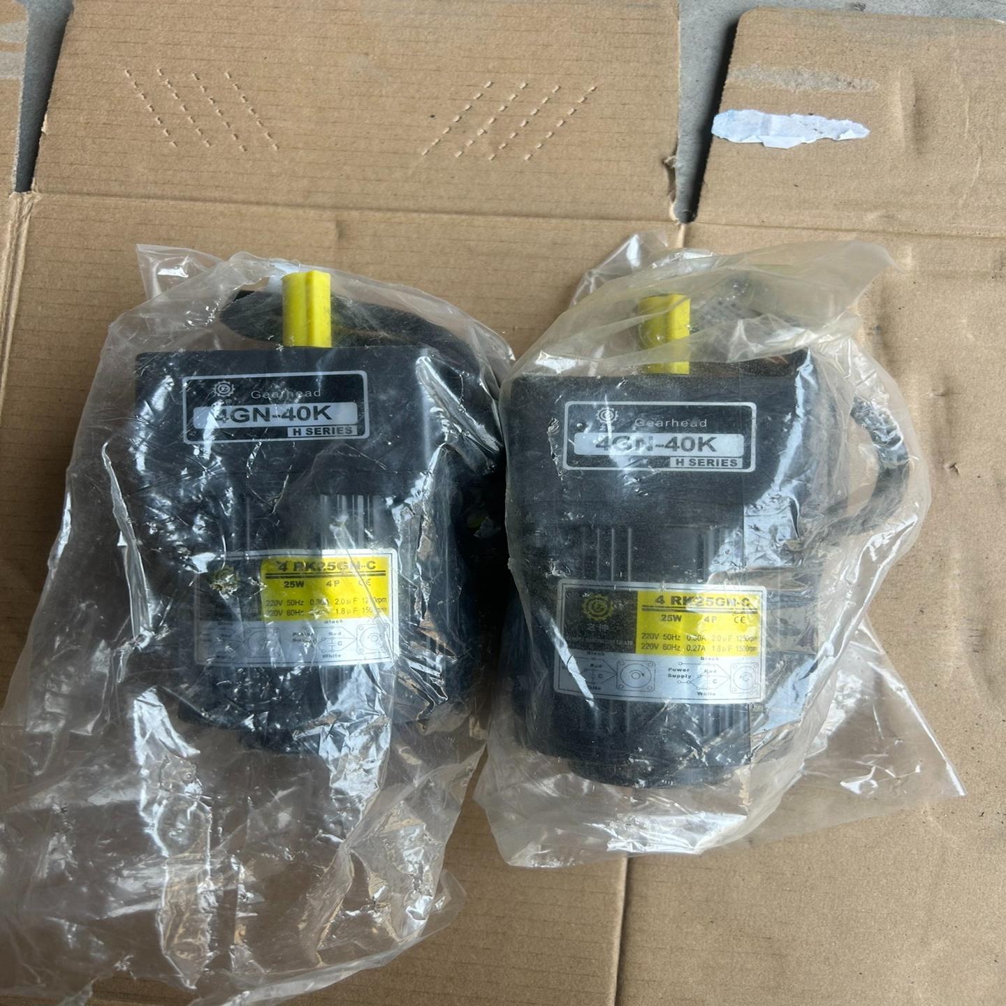 之仲减速电机4RK25GN-C，4GN-40K全新