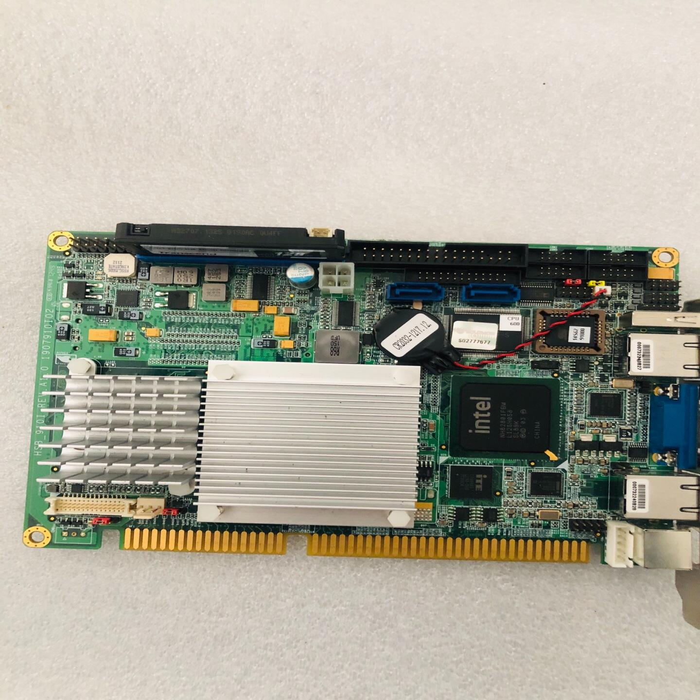 台湾 研扬工控机主板HSB-910I REV.A1 半长卡工