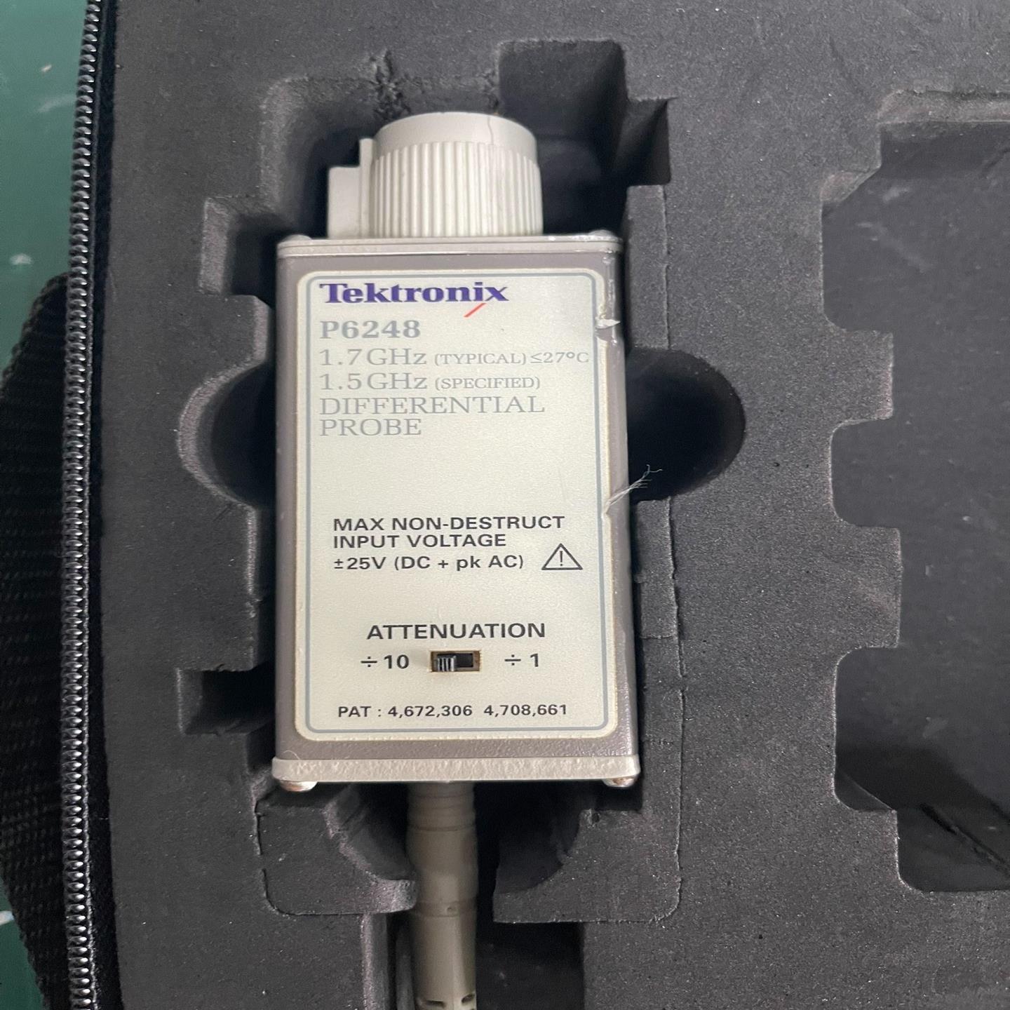 （设备配件）泰克P6248 1.7G示波器差分探头 实物拍摄 功能正常