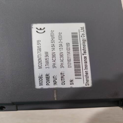 拆机汇川MD280NT3.7GB/5.5PB+,3.7/5.