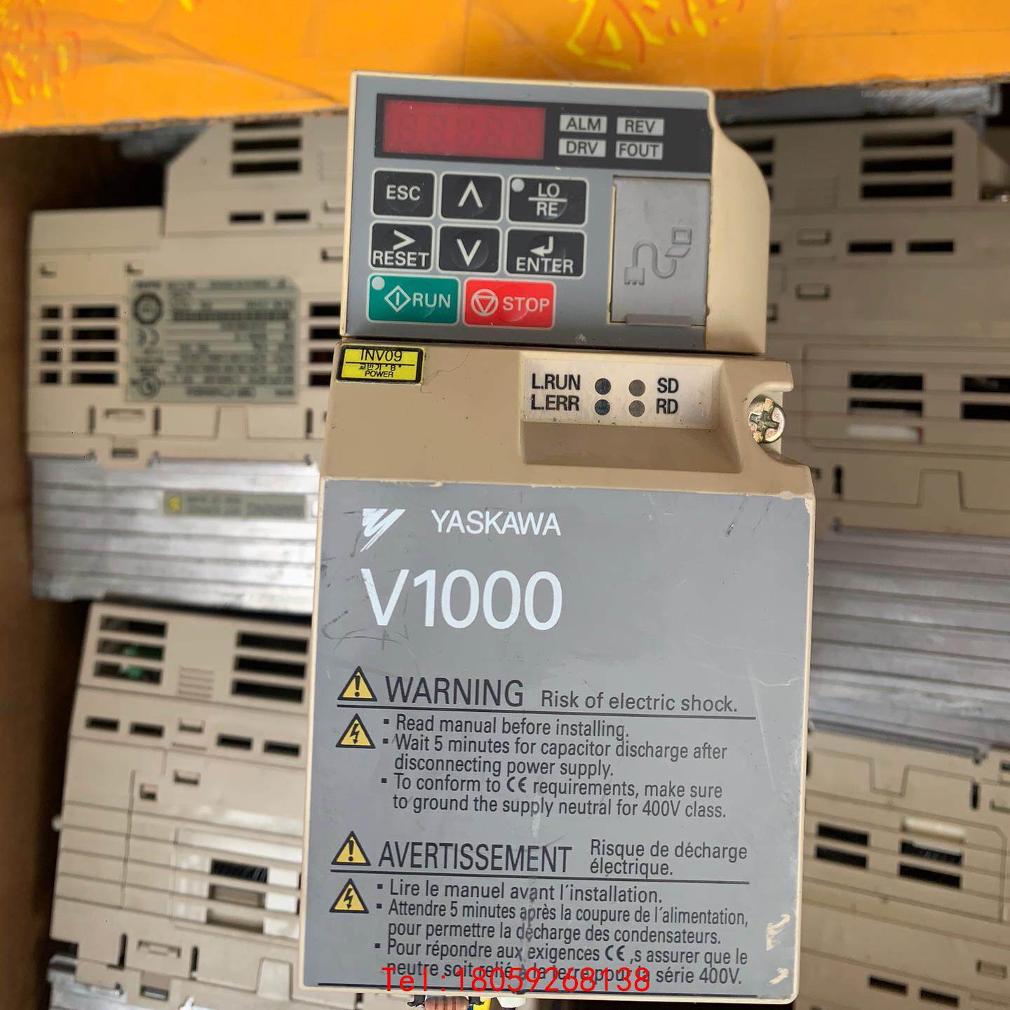 【非标价】安川变频器V1000 0.4kw CIMR-VT2A0004