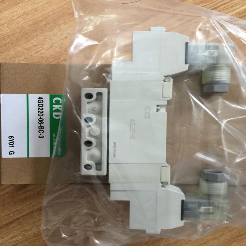 CKD喜开理电磁阀4GD220-06-BC-3 DC24V议价