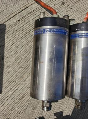 [德峰]2电主轴专家杀猪瑞士联系 IBAG，高速带价有个，拆机