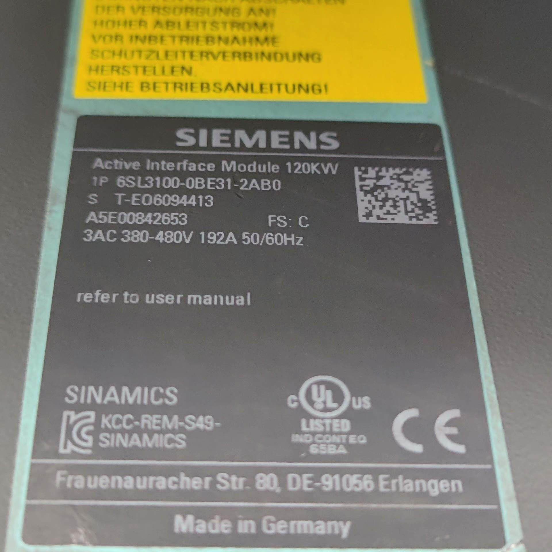 （设备配件）6SL3100-0BE31-2AB0 120KW电抗器