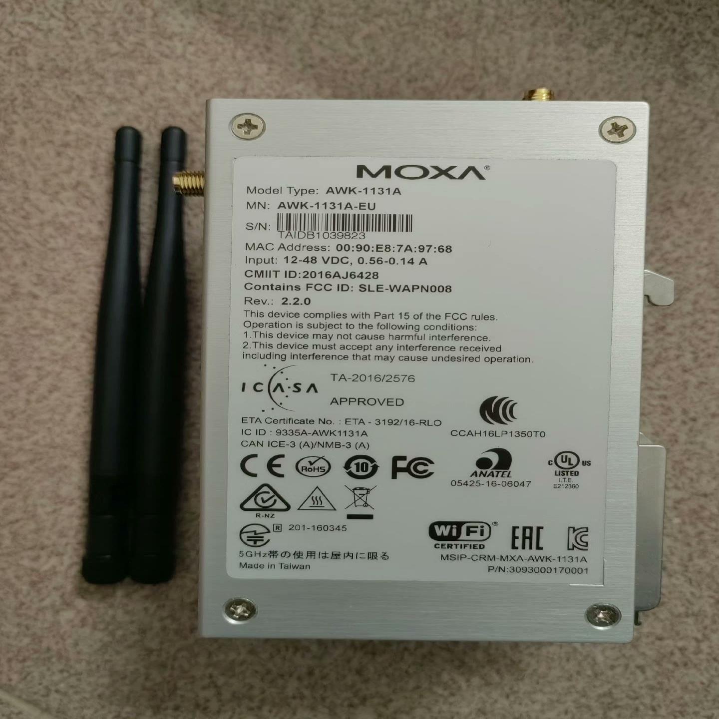 moxa无线以太网桥AWK-1131A-EU，5台，功能