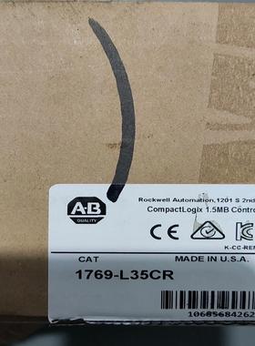 AB全新带装  1769-L35CR  仅拆封，议价出
