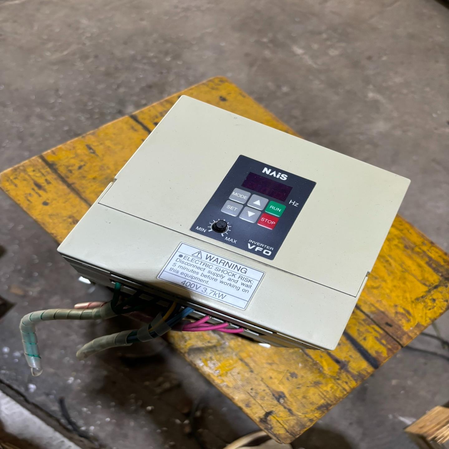 NAIS变频器3.7kwVF0 BFV00374