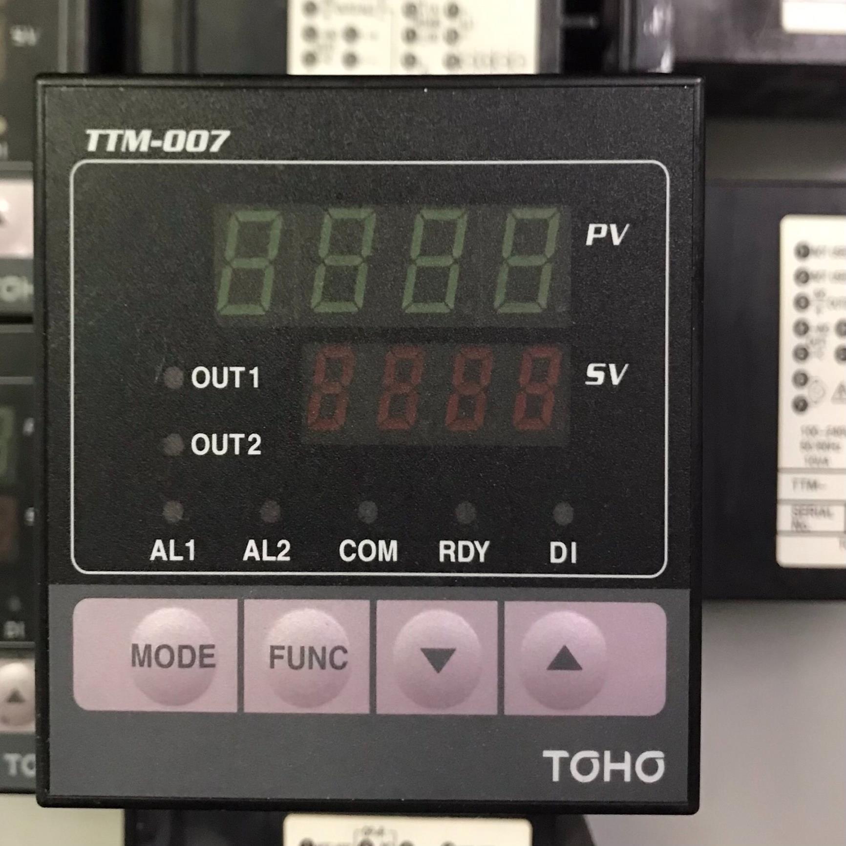 东邦TOHO温控器TTM-007闲置十只，成色如