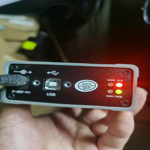 （设备配件）ZLG周立功USBCANFD-200U工业级高性能CAN盒