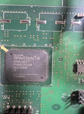 （设备配件）xilinxFFGA芯片，XC6SLX45T-FGG484，