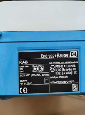 [德峰]E+H过程测控仪 RIA46-B1C1A+A1(RIA46-