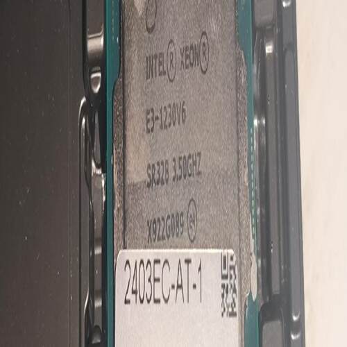 出9颗英特尔CPU   E3-1230 v6，实拍如下图，有