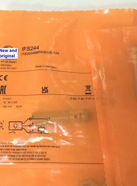 正品现货IFS244易福门IFM传感器IFB3004BBPK
