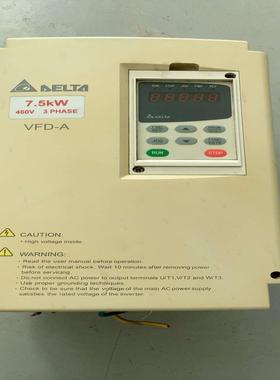 vfd075a43b台达系列变频器 380v 75kw议价