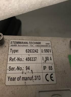 [德峰]STEMMANN-TECHNK 斯特曼滑环 6263242