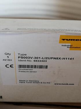 图尔克压力开关PS003V-301-LI2UPN8X-H11