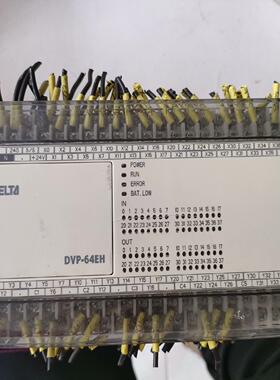 [德峰]如图成色DVP64EH00R2台达  正常功能