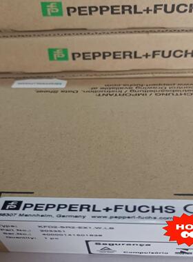 倍加福P十F 安全栅 KFD2一SR2一EX1.W.LB全新