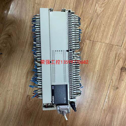【荣强工控】FX3U-128MR/ES-A二手拆机 三菱PLC实物图拍摄