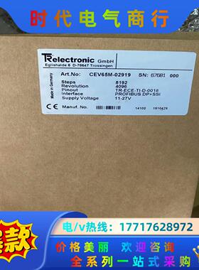 全新原装德国帝尔TR编码器CEV65M-02919 现货当天议价